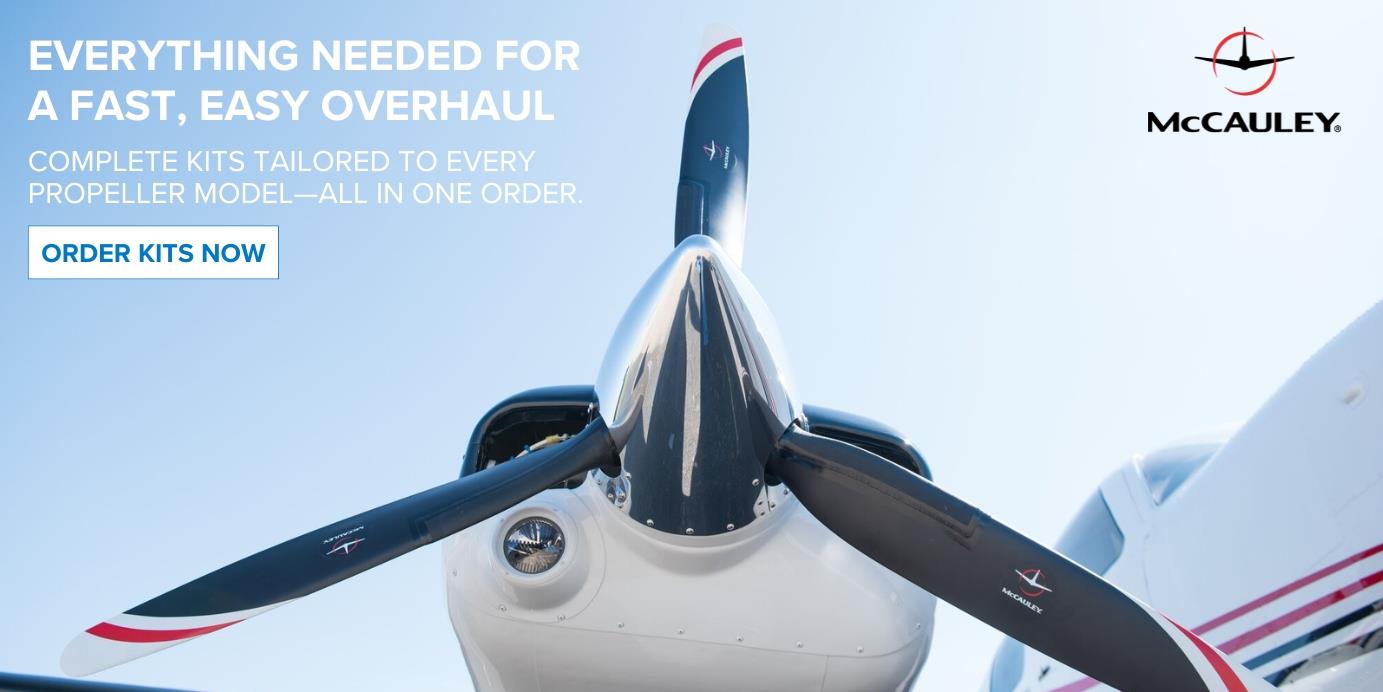 Simplify Your Propeller Overhaul with One-Click Ordering