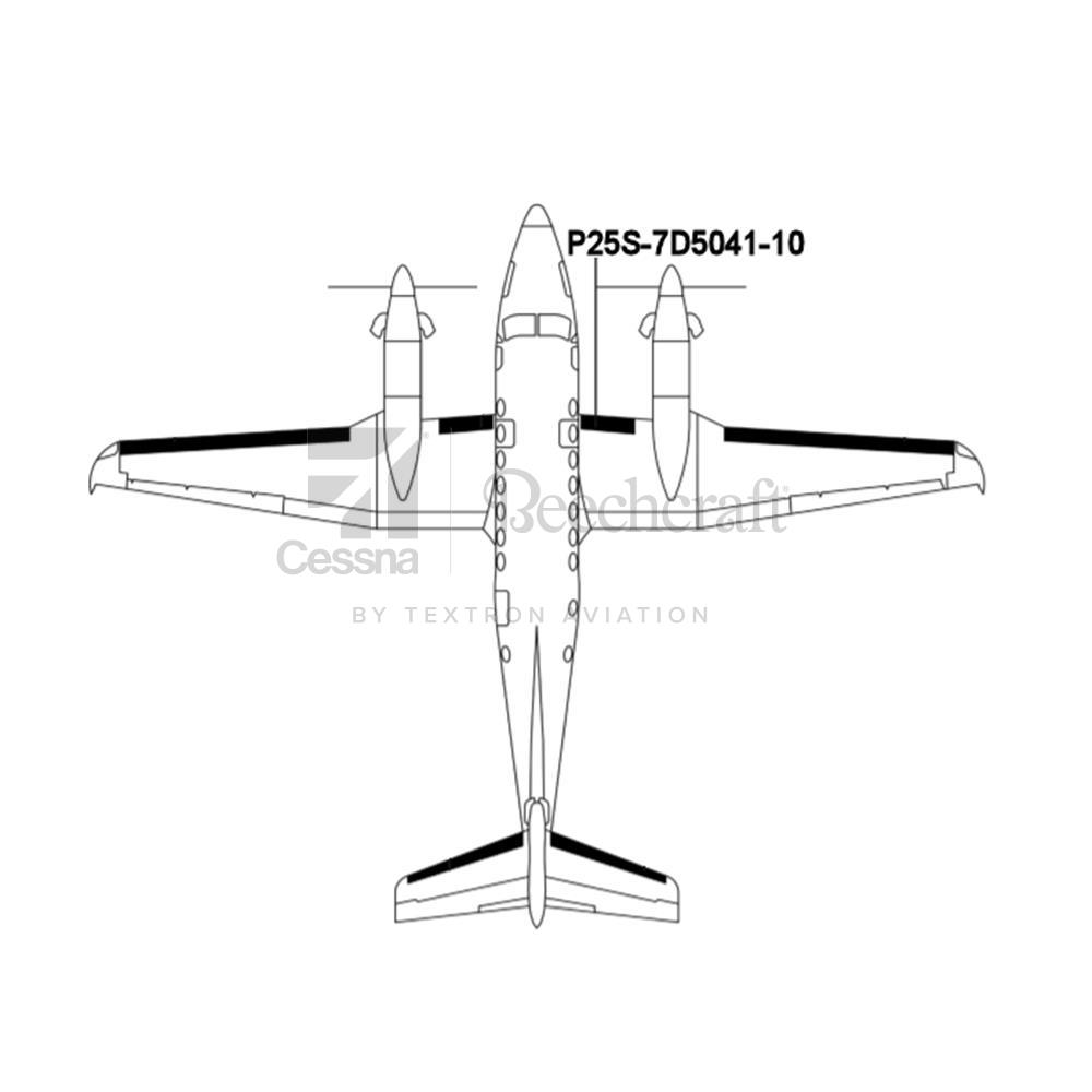 P25S-7D5041-10 | Goodrich FASTboot® Inboard Wing RH De-Ice Boot