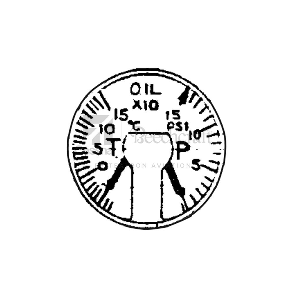 45AS86825-009|OIL TEMP INDICATOR
