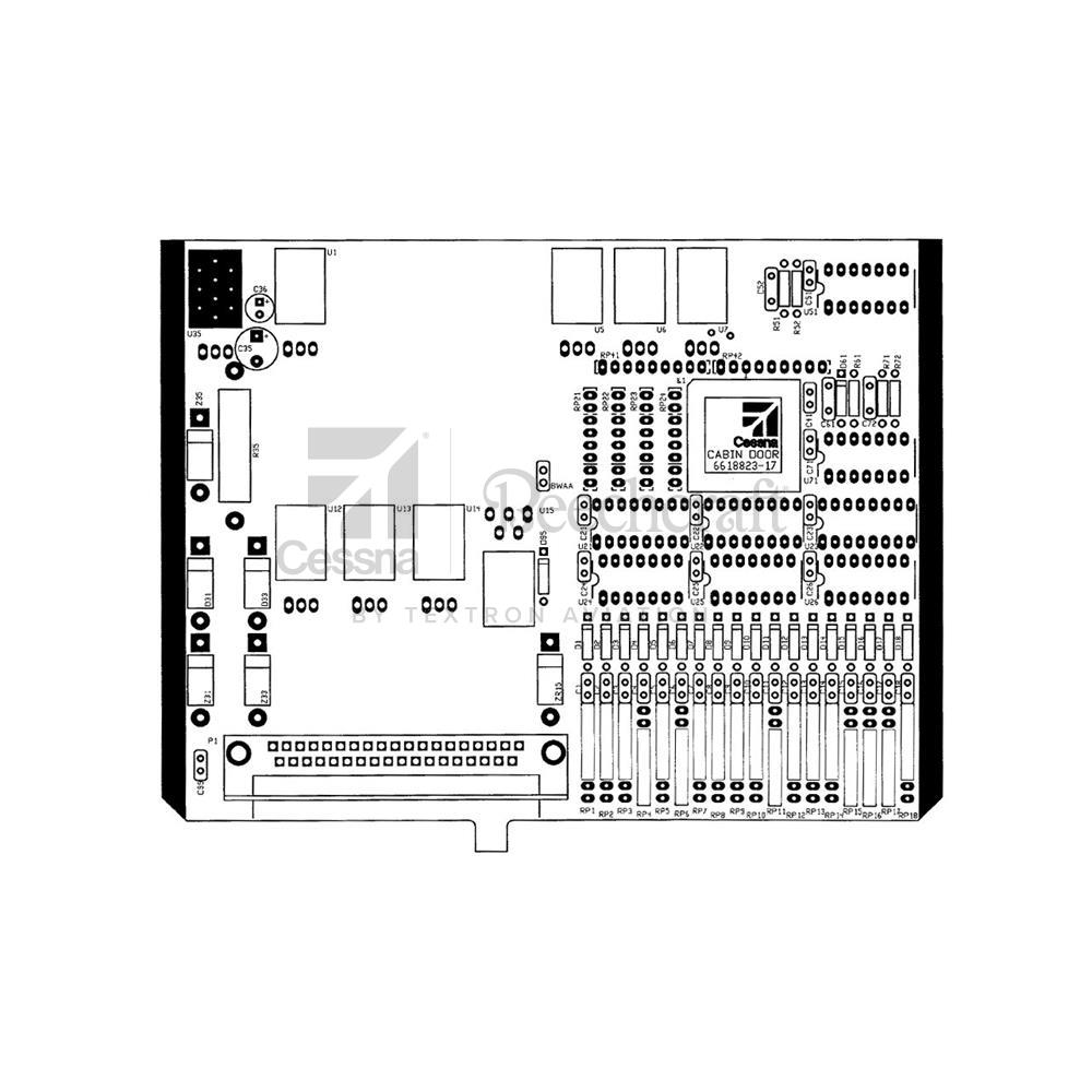 6618823-16REP|PCB ASSY - CABIN DOOR
