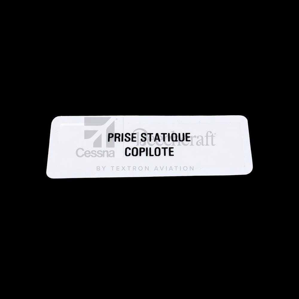 6391250-9|PLAC- COPILOT STATIC PORT