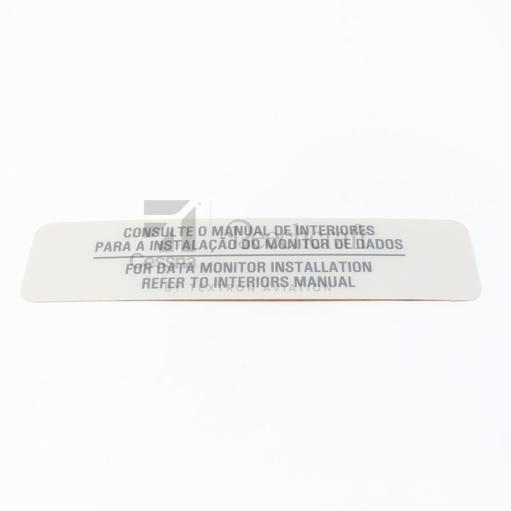 6719195-32|DATA MONITOR PLACARD